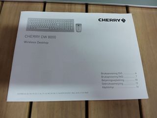 CHERRY DW 8000, Pack de Teclado y Ratón en AZERTY
