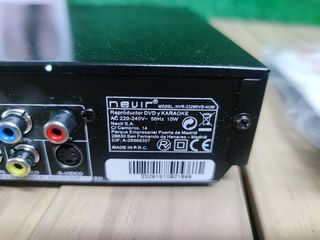 Nevir NVR-2329 DVD-KUM Reproductor DVD USB Con Karaoke