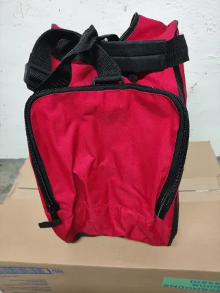Bolsa para botas de esquí roja