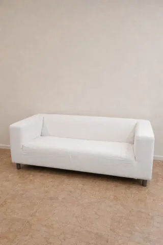 Sofá de 3 plazas en tela