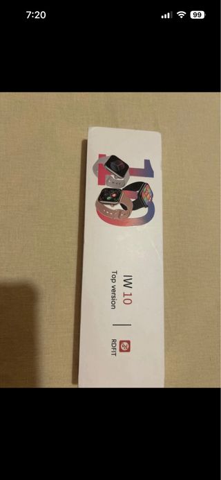 Reloj Inteligente Watch series9 IW10 RD FIT Oro