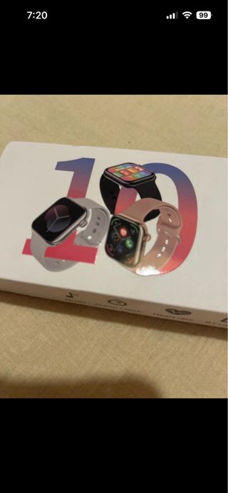 Reloj Inteligente Watch series9 IW10 RD FIT Oro