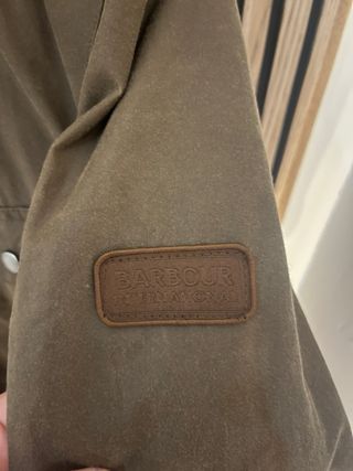 Chaqueta Barbour Marrón Nueva con Etiquetas