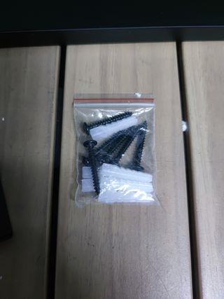 SONGMICS Scaffali a Parete Metallici Neri