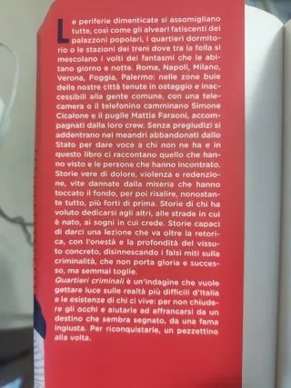 Quartieri criminali. Storie di riscatto dalle c...