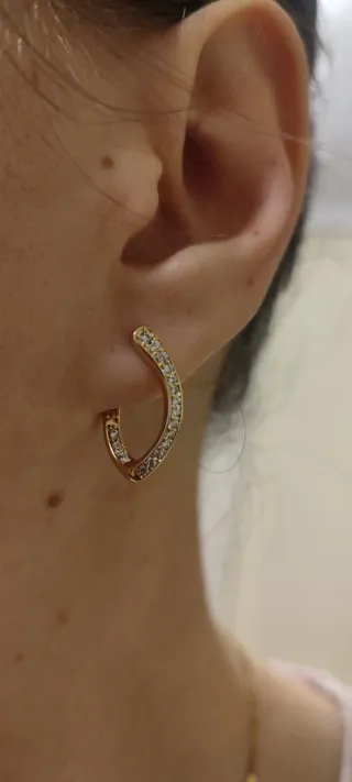 3 gioielli a 15€. Orecchini placcati in oro