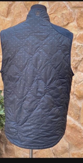 Chaleco Massimo Dutti Azul