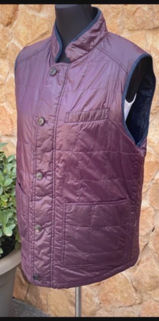 Chaleco Massimo Dutti Azul