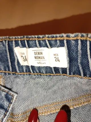 Pantalón pata ancha precioso