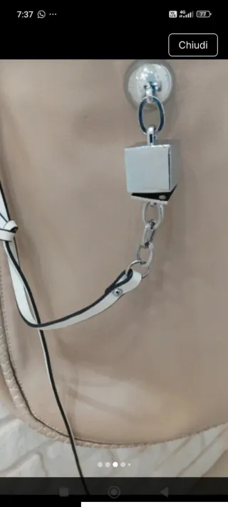 Borsa Hobo Beige Nuova