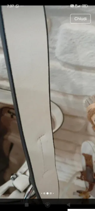 Borsa Hobo Beige Nuova