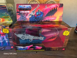 Masters of the Universe Sky Sled + land shark