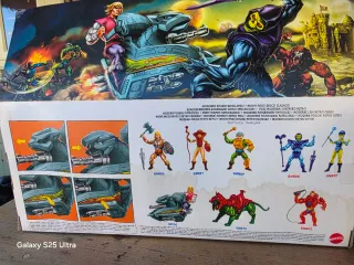 Masters of the Universe Sky Sled + land shark