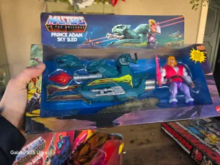 Masters of the Universe Sky Sled + land shark