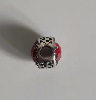 Charm Pandora Radiant Hearts Cristallo Rosso
