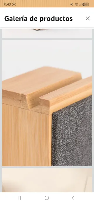 Altavoz Bluetooth Bambú