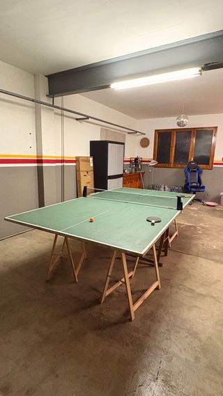 Mesa Ping Pong Casera Plegable