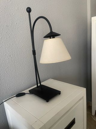 Conjunto: Lámpara de techo y 2 lámparas de mesa