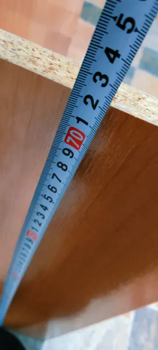 Soporte para tapa de escritorio madera