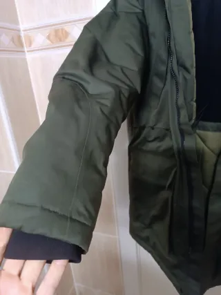 Parka verde militar