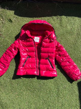 Plumífero Moncler Rosa Talla XS