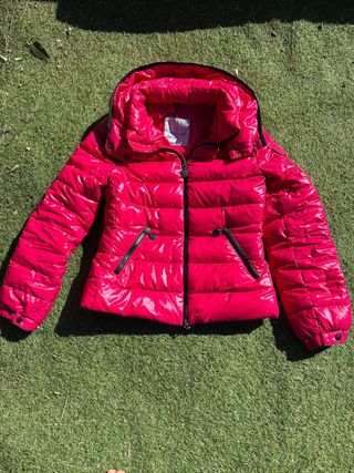 Plumífero Moncler Rosa Talla XS