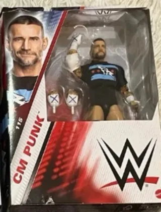 Figura WWE CM Punk Mattel Elite 115