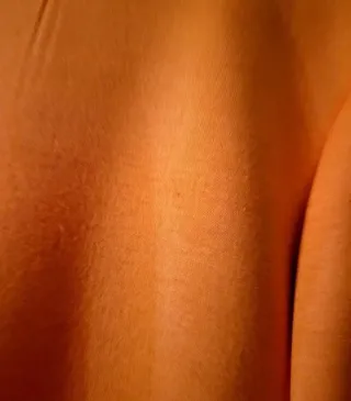 Cappotto donna arancione taglia S