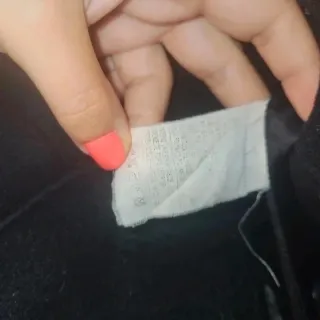 Cappotto Sisley donna nero taglia M