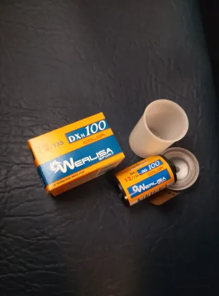 2 rolos Werlisa sport color 100 35mm 12exp