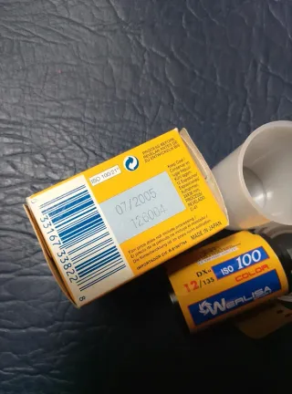 2 rolos Werlisa sport color 100 35mm 12exp