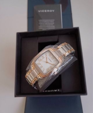 Mar58 Reloj Viceroy Caballero Estuche Oro Blanco