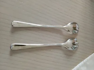 Insalatiera e posate silver plated vintage