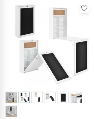 Escritorio de pared plegable