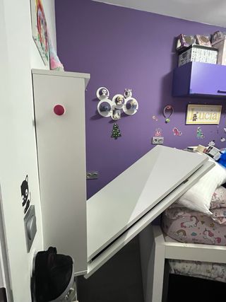 Escritorio de pared plegable