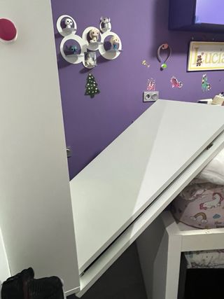 Escritorio de pared plegable