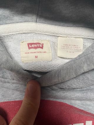 Hoodie Levi's Original Gris Jaspeado | Talla M |