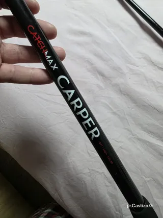 Caña de pesca Carpfishing 12ft 2.75lbs