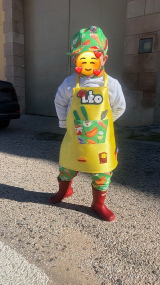 Disfraz Comparsa Cocinero Infantil