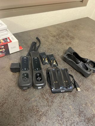 Consola Wii Negra + Juegos+mandos