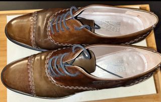 Zapatos Ferragamo Marrones