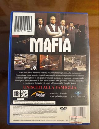 Mafia Gioco PlayStation 2