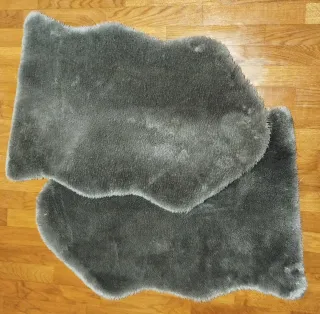 2 Tappeti Ikea Grigio Poliestere