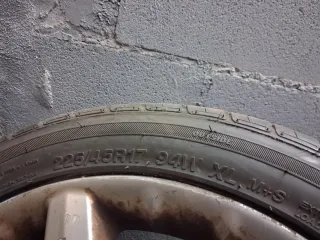 Llantas Mercedes Benz 17 225/45R17