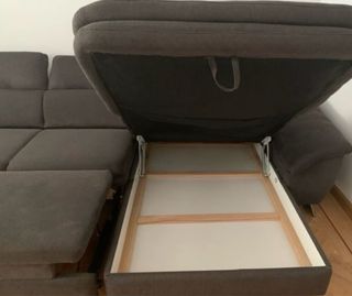 Sofá cama chaise longue 5 plazas.