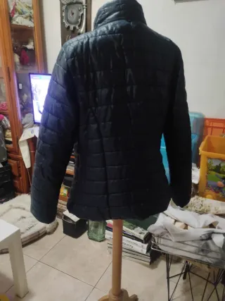 Chaqueta acolchada azul