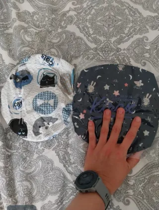 Sudadera Mujer Capucha Negra M, gorros y cordones