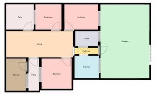 Luminosa casa en Ciudad Jardín