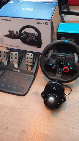 Volante Logitech G29 con Palanca de Cambios