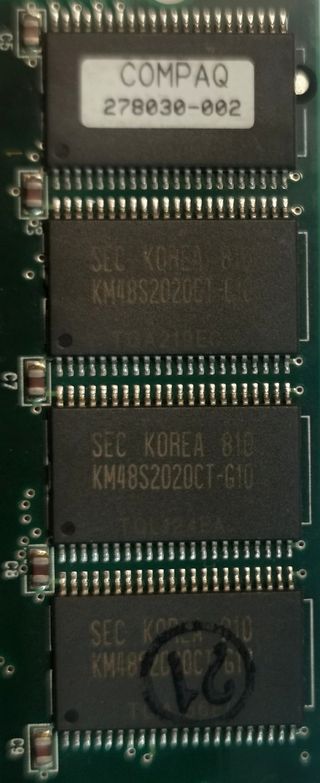 RAM SDRAM 16MB 100MHz Compaq 278030-002